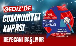 Gediz’de Cumhuriyet Kupası Heyecanı Başlıyor
