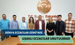 Dünya Eczacılar Günü’nde Uşaklı Eczacılar Unutulmadı