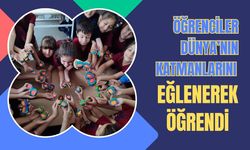 Öğrenciler Dünya’nın Katmanlarını Eğlenerek Öğrendi