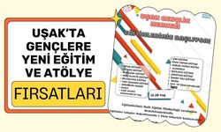 Uşak’ta Gençlere Yeni Eğitim ve Atölye Fırsatları