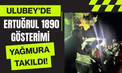 Ulubey’de Ertuğrul 1890 Gösterimi Yağmura Takıldı