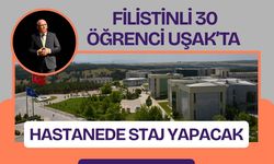 Filistinli 30 Öğrenci Uşak’ta Hastanede Staj Yapacak