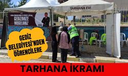 Gediz Belediyesi’nden Öğrencilere Tarhana İkramı