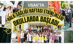 Uşak’ta Halk Sağlığı Haftası etkinlikleri okullarda başladı