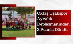 Oktaş Uşakspor Ayvalık Deplasmanından 3 Puanla Döndü