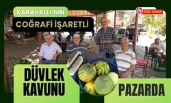 Karahallı’nın Coğrafi İşaretli Düvlek Kavunu Pazarda