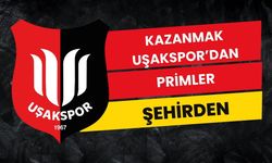 Kazanmak Uşakspor’dan, Primler Şehirden