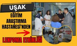 Uşak Eğitim Araştırma Hastanesi’nden Lenfoma Etkinliği
