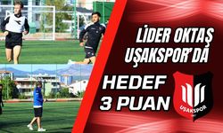Lider Oktaş Uşakspor'da Hedef 3 Puan