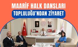 Maarif Halk Dansları Topluluğu’ndan Ziyaret