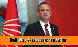 CHP Genel Başkanı Özel 27 Eylül’de Uşak’ta
