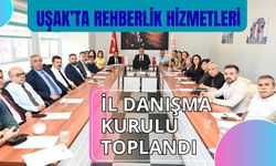 Uşak’ta Rehberlik Hizmetleri İl Danışma Kurulu Toplandı