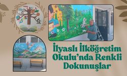 İlyaslı İlköğretim Okulu’nda Renkli Dokunuşlar
