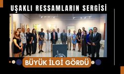 Uşaklı Ressamların Sergisi Büyük İlgi Gördü