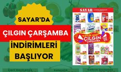 SAYAR’da Çılgın Çarşamba İndirimleri Başladı