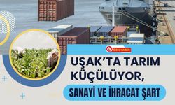 Uşak’ta Tarım Küçülüyor, Sanayi ve İhracat Şart