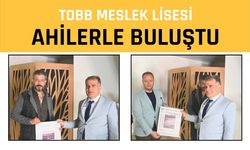 TOBB Meslek Lisesi Ahilerle Buluştu