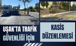 Uşak’ta Trafik Güvenliği İçin Kasis Düzenlemesi