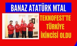Banaz, TEKNOFEST’te Türkiye İkincisi Oldu