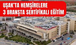 Uşak’ta Hemşirelere 3 Branşta Sertifikalı Eğitim