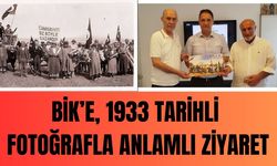 BİK’e 1933 Tarihli Fotoğrafla Anlamlı Ziyaret