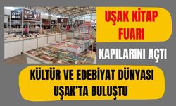 Uşak’ta Kitap Fuarı Kapıları Açtı