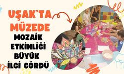 Uşak’ta Müzede Mozaik Etkinliği Büyük İlgi Gördü