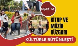 Uşak’ta Kitap ve Müzik Rüzgarı Kültürle Bütünleşti