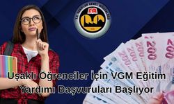 Uşaklı Öğrenciler İçin VGM Eğitim Yardımı Başvuruları Başlıyor
