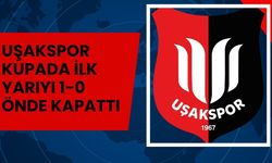 Uşakspor Kupada İlk Yarıyı 1-0 Önde Kapattı