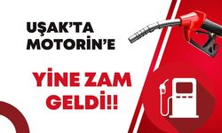 Uşak'ta Motorin'e Yine Zam Geldi !!!