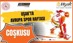 Uşak’ta Avrupa Spor Haftası Coşkusu
