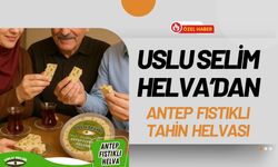 Uslu Selim Helva’dan Antep Fıstıklı Tahin Helvası