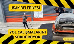 Uşak Belediyesi Yol Çalışmalarını Sürdürüyor