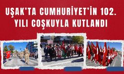 Uşak’ta Cumhuriyet’in 102. Yılı Coşkuyla Kutlandı