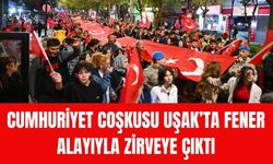 Cumhuriyet Coşkusu Uşak’ta Fener Alayıyla Zirveye Çıktı