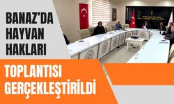Banaz’da hayvan hakları toplantısı gerçekleştirildi