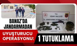 Banaz’da Jandarmadan Uyuşturucu Operasyonu: 1 Tutuklama