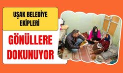 Uşak Belediye Ekipleri Gönüllere Dokunuyor