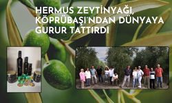 Hermus Zeytinyağı, Köprübaşı’ndan Dünyaya Gurur Tattırdı
