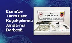 Eşme’de Tarihi Eser Kaçakçılarına Jandarma Darbesi