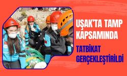 Uşak’ta TAMP Kapsamında Tatbikat Gerçekleştirildi