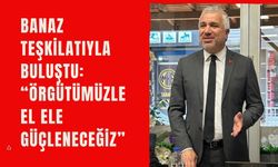 CHP İl Başkan Adayı Çoban, Banaz Teşkilatıyla Buluştu