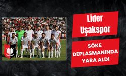 Lider Uşakspor Söke Deplasmanında Yara Aldı