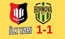 Uşakspor Bornova’ya Geçit Vermedi: İlk Yarı 1-1 Bitti