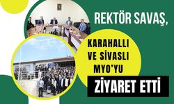 Rektör Savaş, Karahallı ve Sivaslı MYO’yu Ziyaret Etti