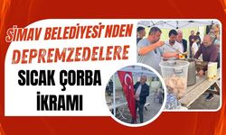 Simav Belediyesi’nden Depremzedelere Sıcak Çorba İkramı