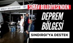 Simav Belediyesi’nden Deprem Bölgesi Sındırgı’ya Destek