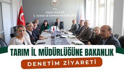 Tarım İl Müdürlüğüne Bakanlık Denetim Ziyareti