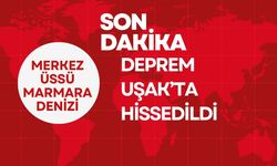 Marmara Denizi’nde Deprem: Uşak’ta da Hissedildi
